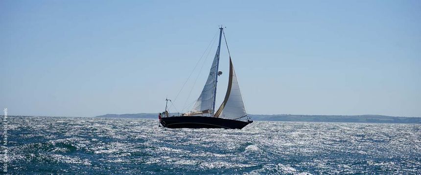 Segelschiff auf dem Meer