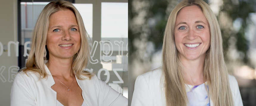 Nicole Weissenböck und Cornelia Gruber, Teamleiterinnen im dm-Recruiting